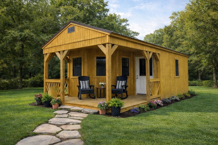 Utility Deluxe Playhouse – 12×28